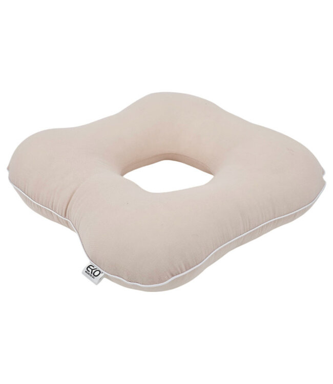 Mousseline postnataal kussen roze