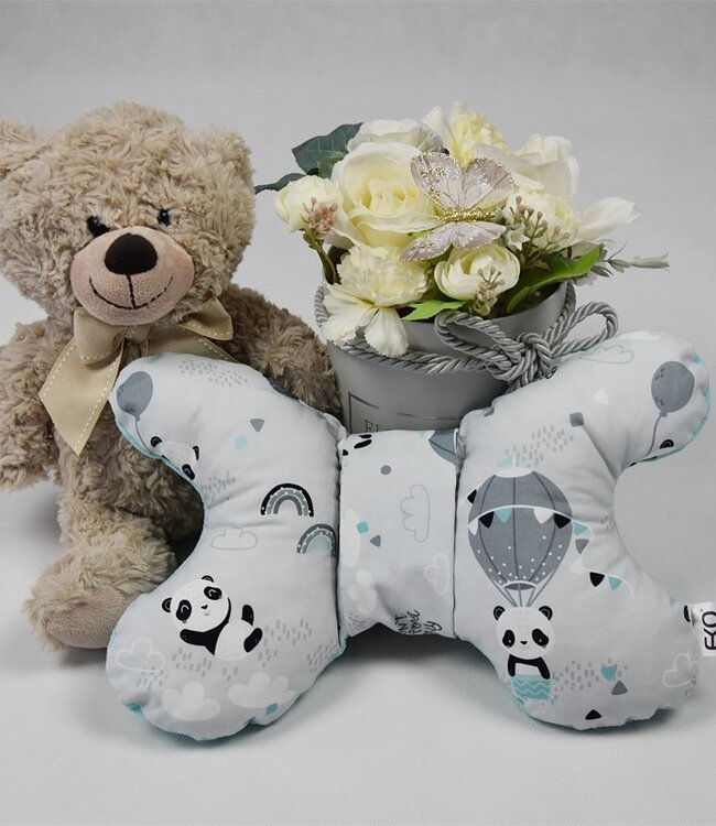 Vlindervormig hondenkussen