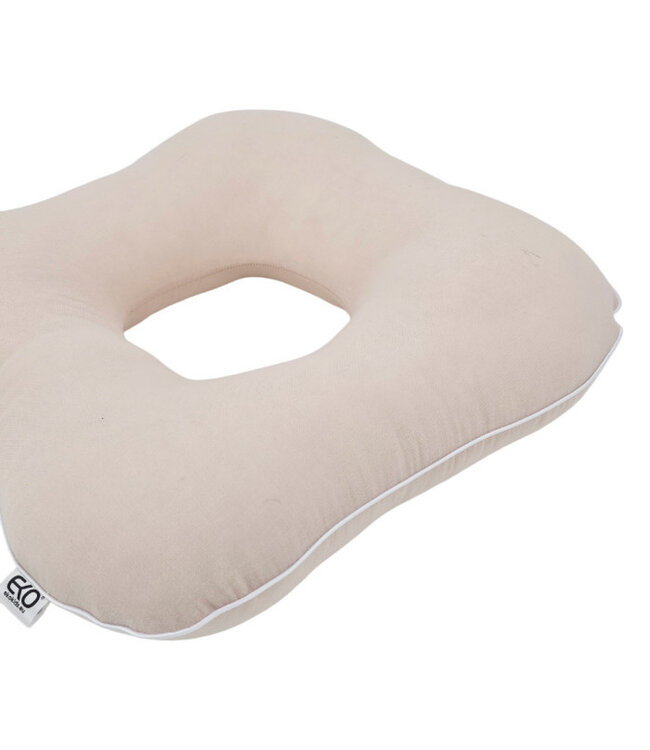 Mousseline postnataal kussen roze