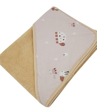 EkoKids Badcape BIJEN/BEIGE