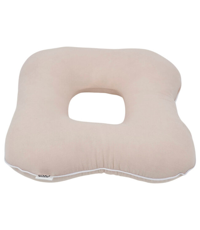 Mousseline postnataal kussen roze