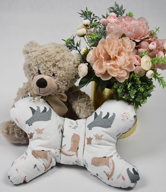 Vlindervormig hondenkussen