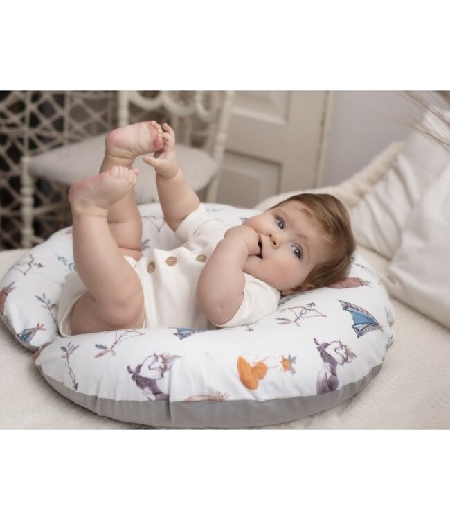 Fluwelen voederhoorn voor honden