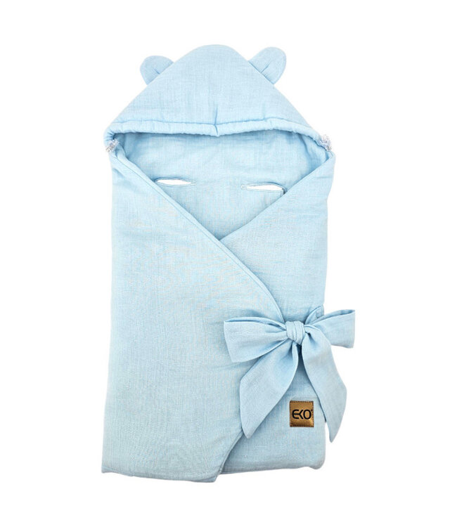 Slaapzak voor autostoel, geschikt voor 3- en 5-puntsgordels, blauw