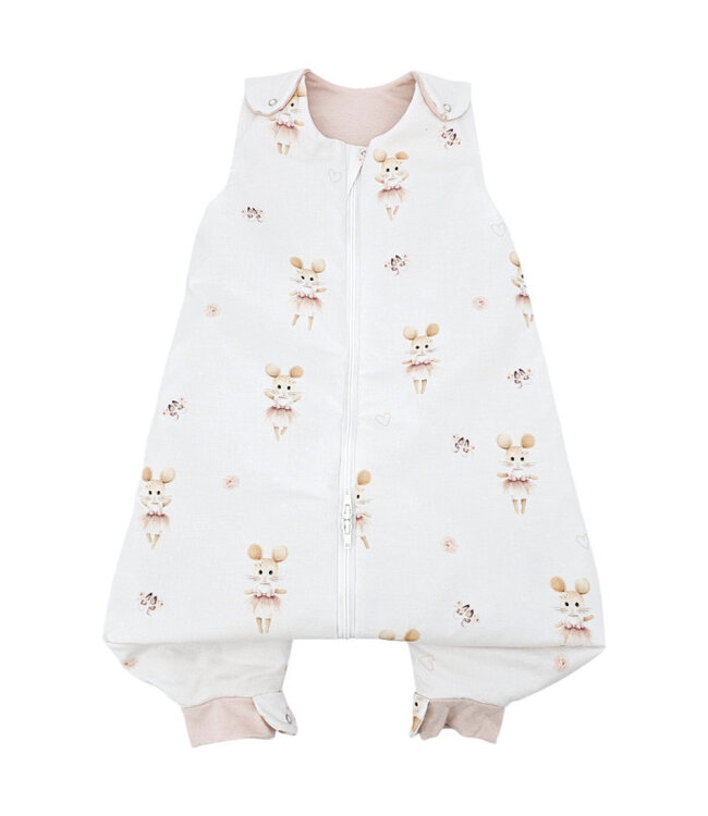 2-in-1 multifunctionele babyslaapzak BALLERINA-MUIS