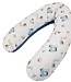 Fluwelen voedingskussen GIRAFFE/BLAUW
