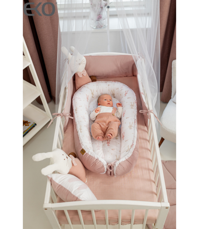 Katoenen babycocon giraffe