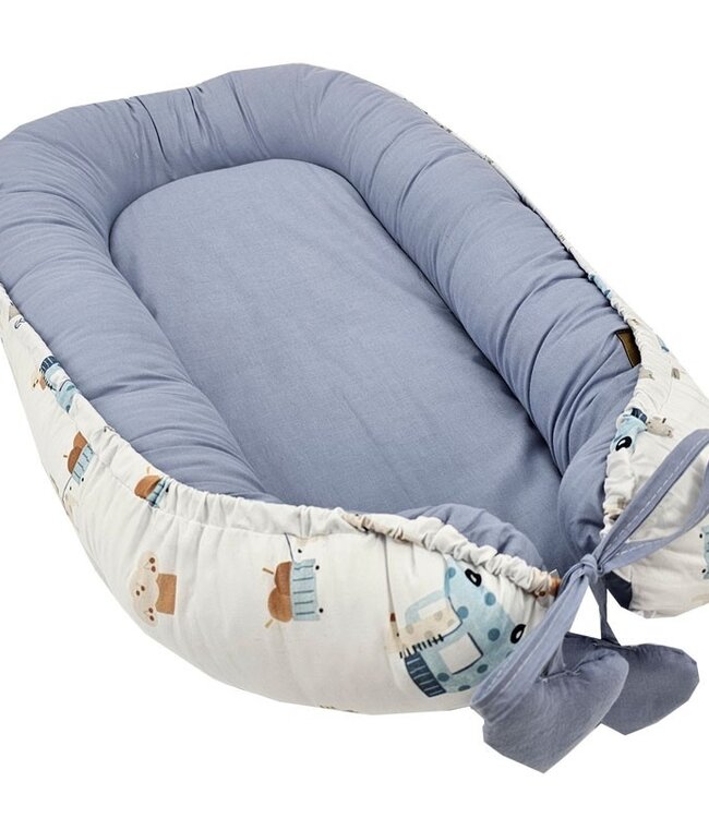 Katoenen babycocon giraffe