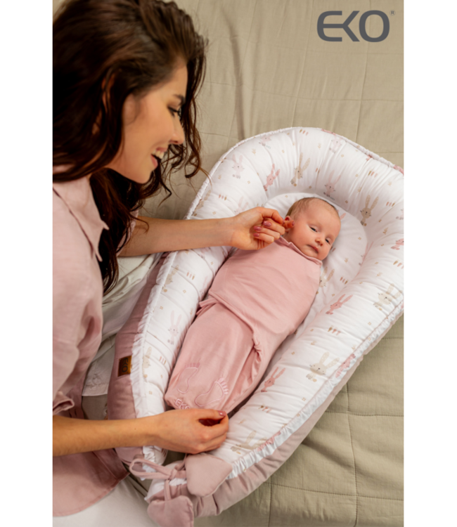 Babymousseline inbakerdoek 3-6 kg LATTE