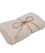 Mousseline wikkeldoek en luierdoek 80 x 80 cm, 2 stuks, beige