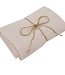 Mousseline wikkeldoek en luierdoek 80 x 80 cm, 2 stuks, beige