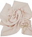 Mousseline wikkeldoek en luierdoek 80 x 80 cm, 2 stuks, beige
