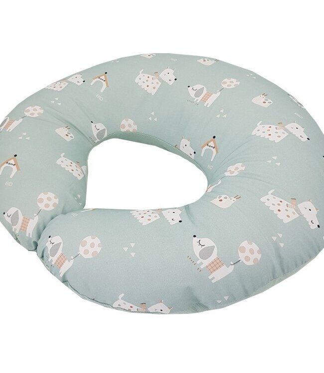 Fluwelen voederhoorn voor honden