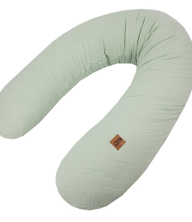 Mousselinekussen voor mama en baby MINT