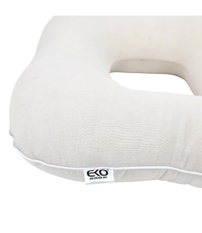 Mousseline postnataal kussen beige