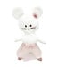 Gebreid knuffeldier ballerina-muis