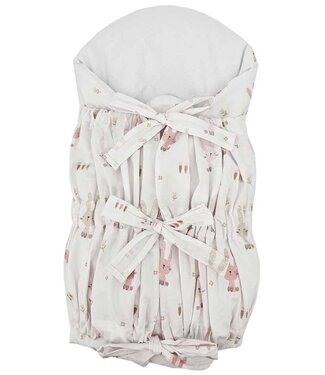 EkoKids Bedrukte katoenen puntzak met kokos BUNNY