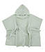 Mousseline poncho mintgroen