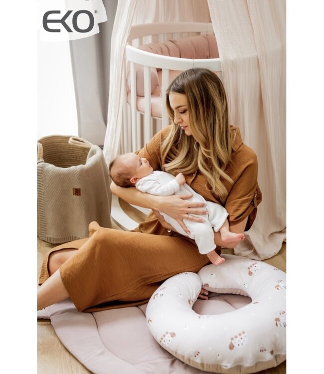 Fluwelen voederhoorn met bijen