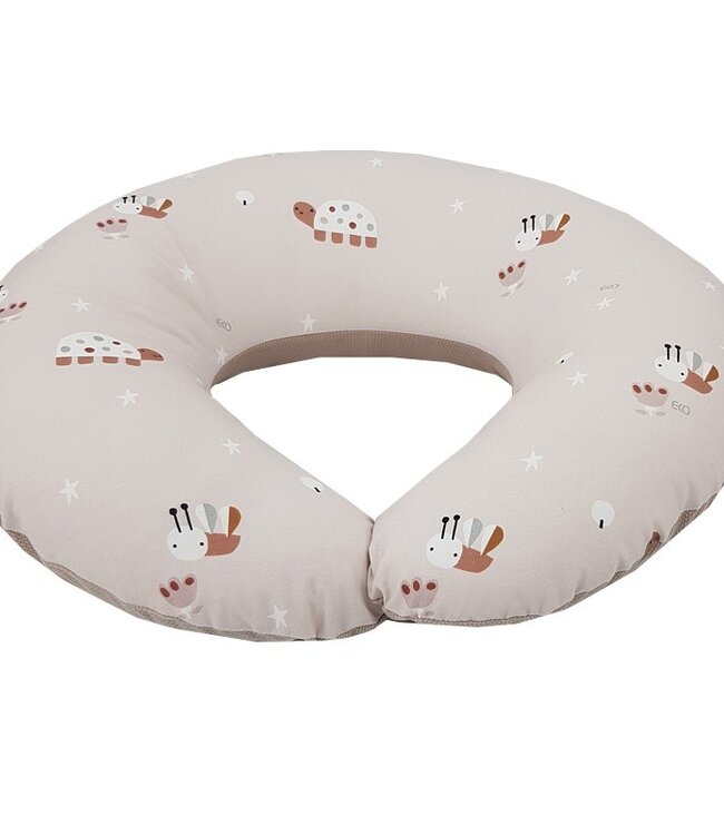 Fluwelen voederhoorn met bijen