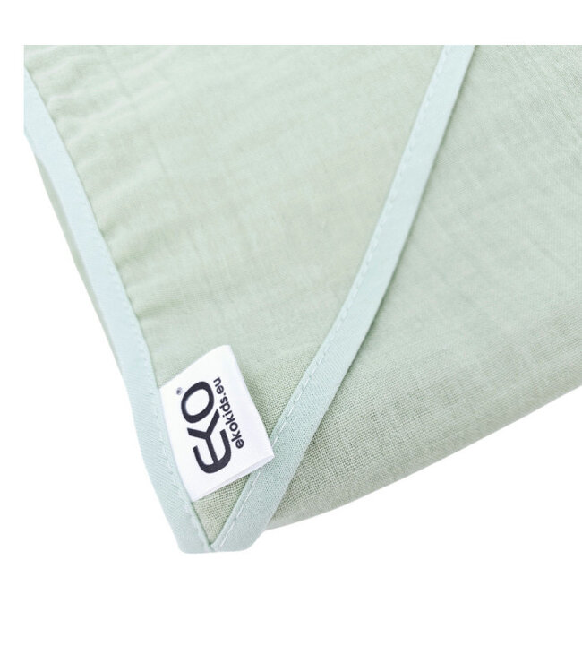 Mousseline badjas mint