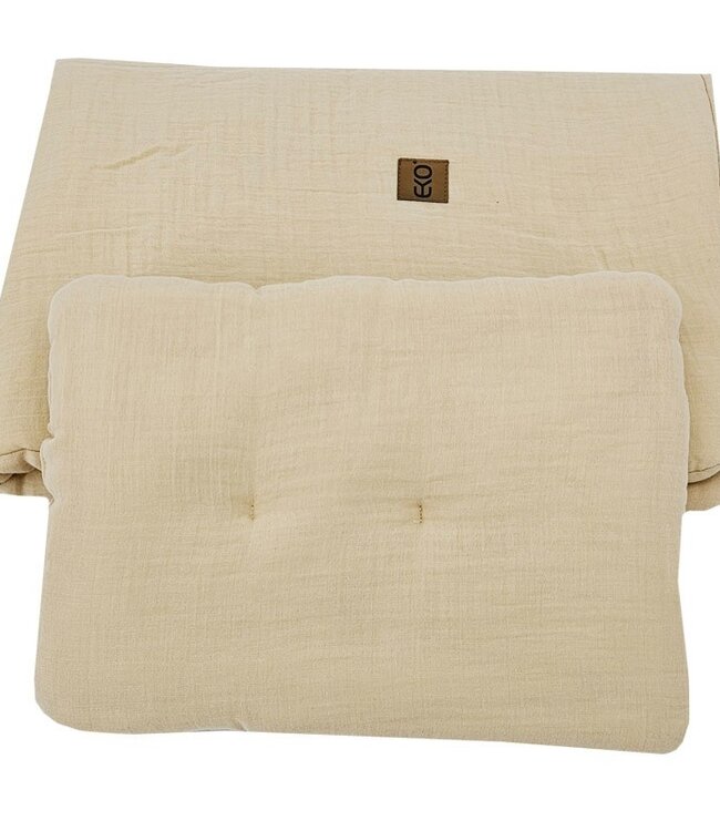 Mousseline wiegbeddengoedset Honing