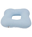 Mousseline postnataal kussen blauw