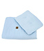 Mousseline wiegbeddengoedset blauw