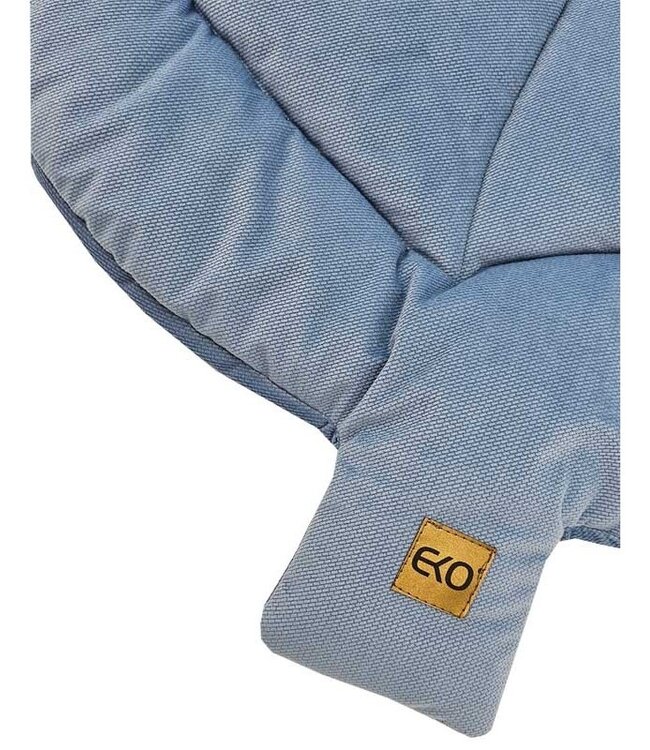 Educatieve mat in fluweelblauw