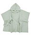 Mousseline poncho mintgroen