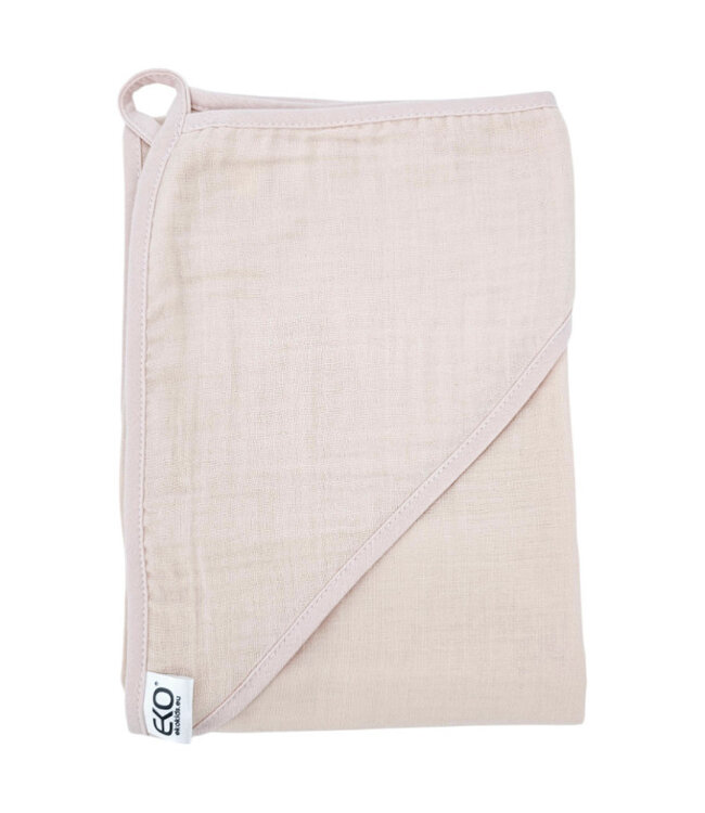 Mousseline badjas roze