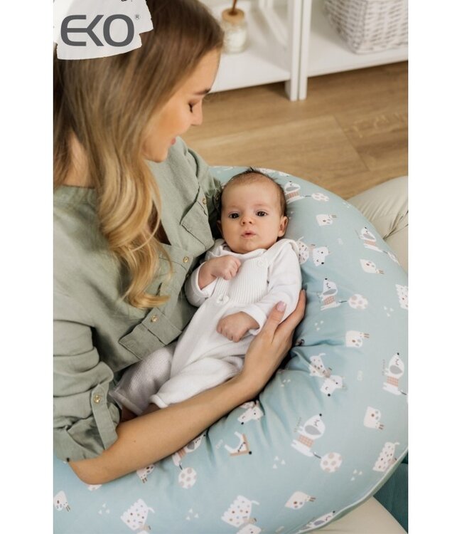 Fluwelen kussen voor moederhonden en pups