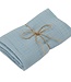 Mousseline wikkeldoek en luier 80 x 80 cm 1 st. Blauw