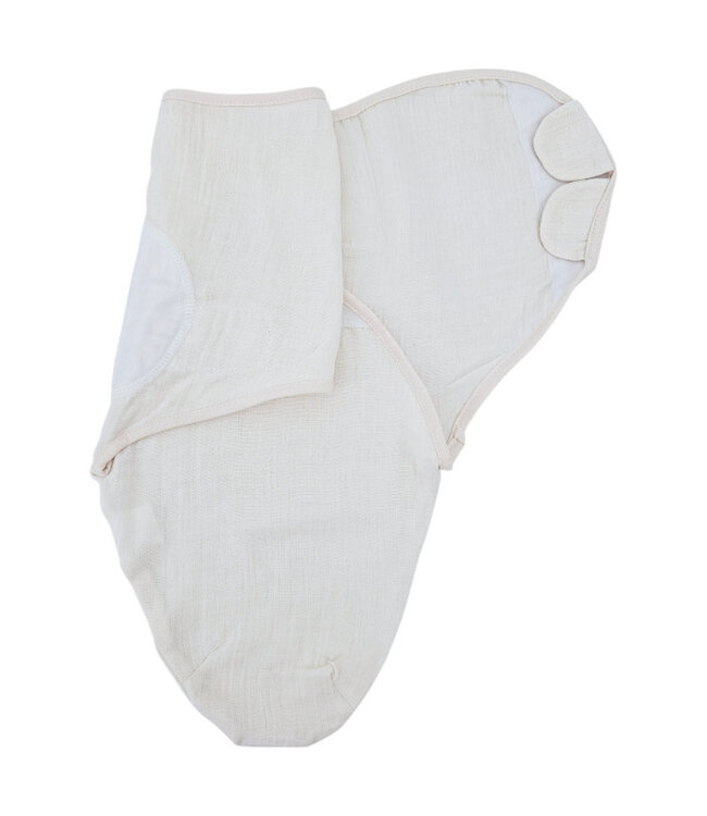 Baby mousseline wikkeldoek 3-6 kg beige