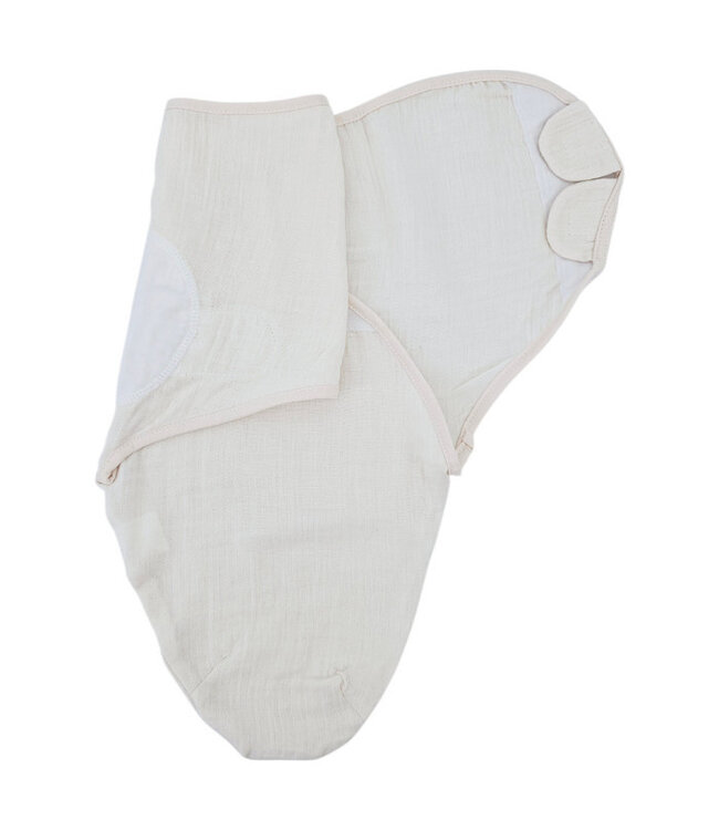 Baby mousseline wikkeldoek 3-6 kg beige