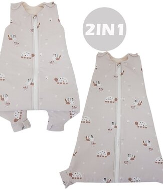 EkoKids 2-in-1 multifunctionele babyslaapzak BEES