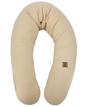 EkoKids Mousselinekussen voor mama en baby Honing