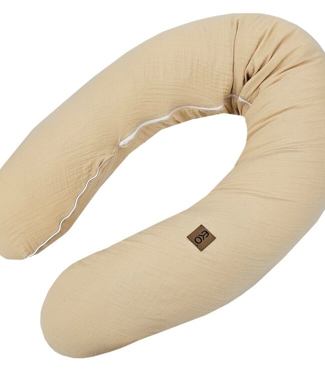 Mousselinekussen voor mama en baby Honing