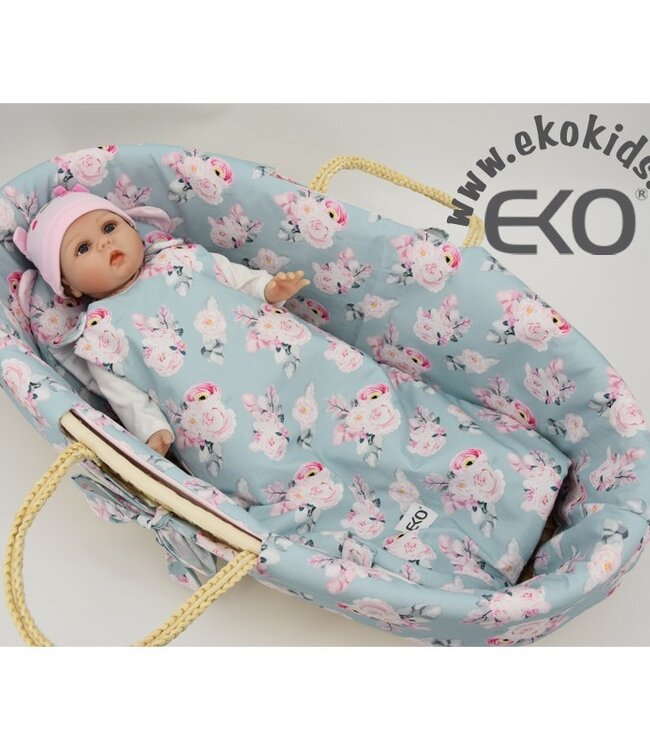 Mousseline slaapzak medium roze