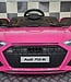 Accu kinderauto Audi RS6 12 volt roze