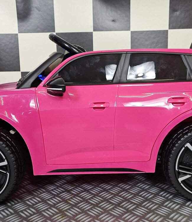 Accu kinderauto Audi RS6 12 volt roze