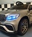 Elektrische kinderauto Mercedes GLC 63 12V metallic zilver 1-persoons