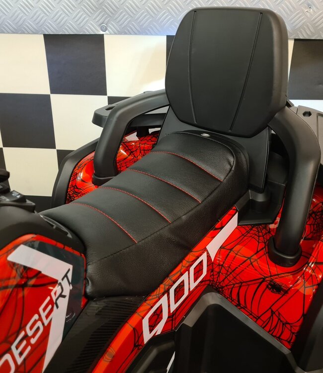 Kinderquad op accu Spider 12 volt rood