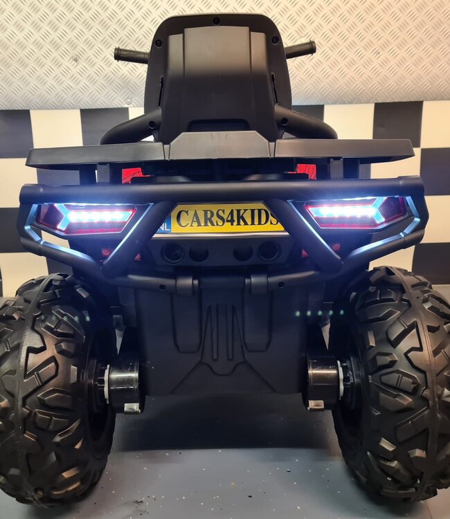 Kinderquad op accu Spider 12 volt rood