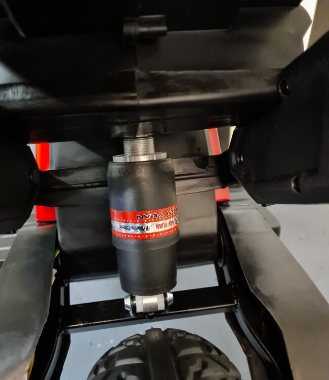 Accu-kindermotor Grom Superbike 12 volt metallic rood