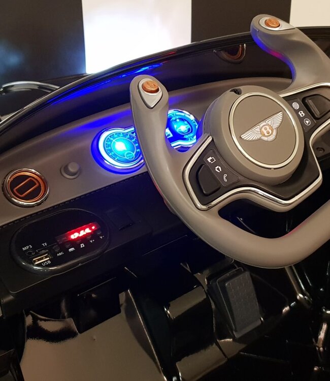 Bentley kinderauto EXP 12 volt zwart