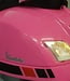 Vespa GTS kinderscooter roze 12 volt met windscherm