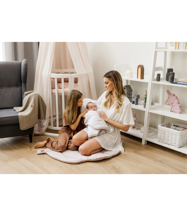 Dubbelzijdig bedrukt katoenen wikkeldoek BEES