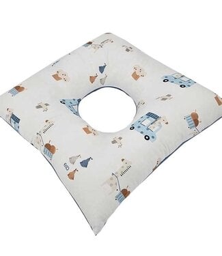 EkoKids Postpartumkussen GIRAFFE/BLAUW