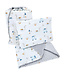 Beddengoedset voor kleuters 100 x 135 cm met tas GIRAFFE